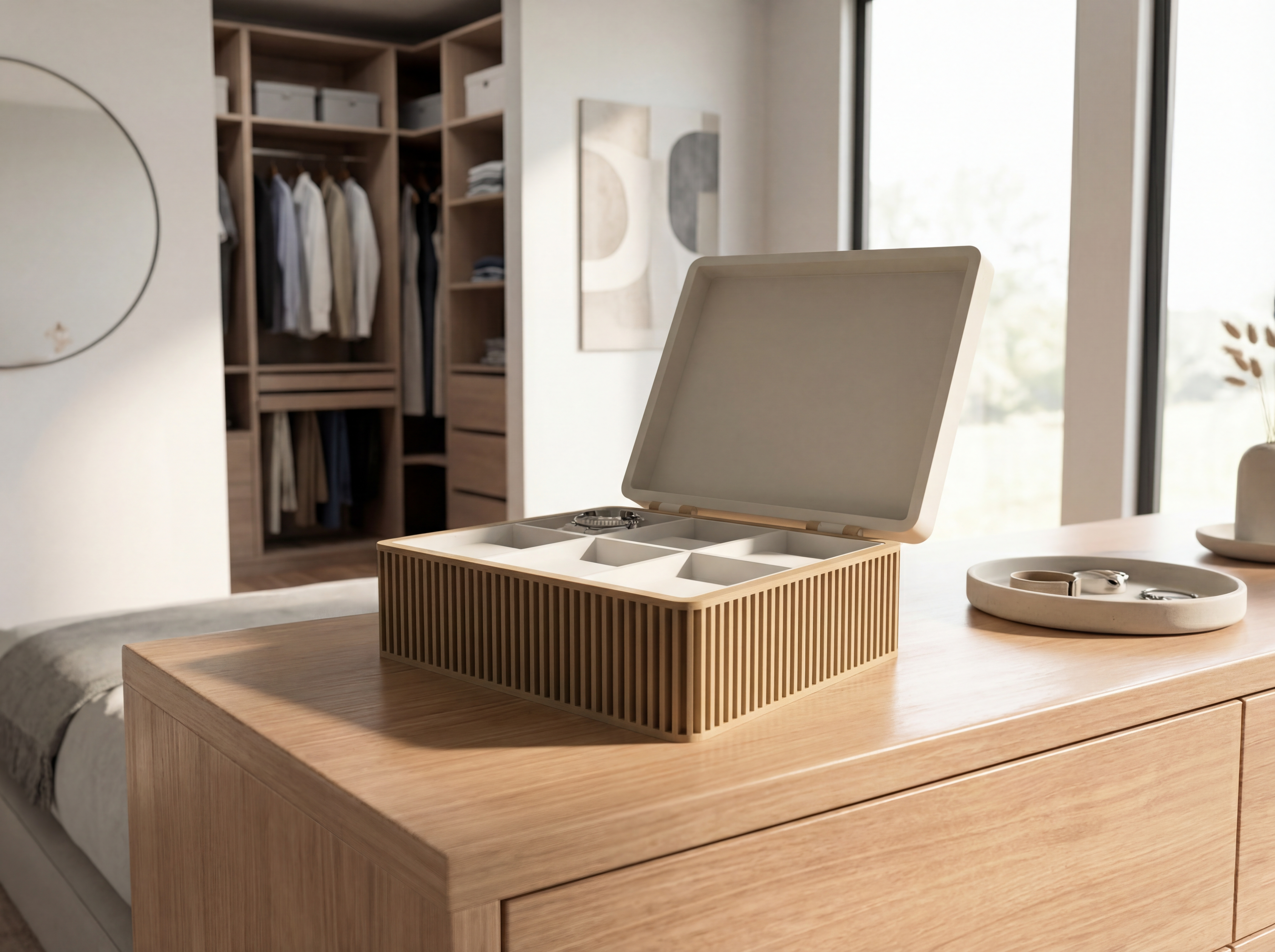 Modern Jewelry/Watch Box - View 2